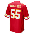 harde KC.Chiefs #55 Omarr Norman-Lott Red Team Game Jersey