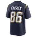 harde LA.Chargers #86 Oronde Gadsden Navy Alternate 2 Super Chargers Game Jersey