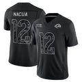 harde LA.Rams #12 Puka Nacua Player Black Limited 2026 Salute to Service Home Game Stitched Jerseys
