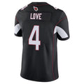 harde A.Cardinals #4 Jeremiyah Love Player Black Vapor Limited Home Game Stitched Jerseys