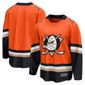 harde A.Ducks Orange Home Breakaway Jerseys