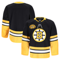 harde B.Bruins Black 100th Anniversary Authentic Pro Stitched Jerseys