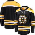 harde B.Bruins Black Home Premium Stitched Jersey