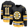 harde B.Bruins #11 Casey Mittelstadt Black Home Breakaway Player Stitched Jerseys