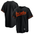 harde B.Orioles Black Home Game Blank Player Stitched Jerseys