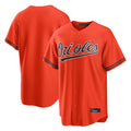 harde B.Orioles Orange Home Game Blank Player Stitched Jerseys