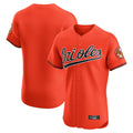 harde B.Orioles Orange Limited Elite Home Game Blank Player Stitched Jerseys