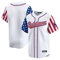 harde B.Orioles White Independence Day Vapor Premier Limited Home Game Blank Player Stitched Jerseys