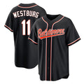harde B.Orioles #11 Jordan Westburg Player Black Snake Skin City Home Game Stitched Jerseys