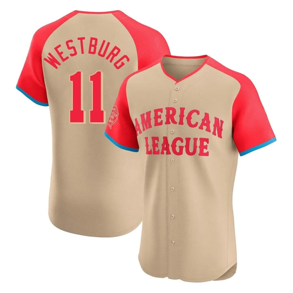 harde B.Orioles #11 Jordan Westburg Player Cream American League All-Star Limited Elite Home Game Stitched Jerseys