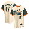 harde B.Orioles #17 Colton Cowser Player Cream 2026 City Connect Limited Elite Home Game Stitched Jerseys