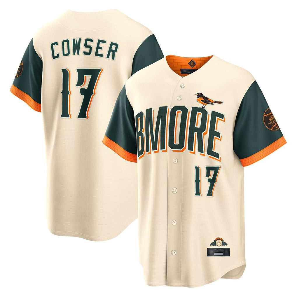 harde B.Orioles #17 Colton Cowser Player Cream 2026 City Connect Limited Elite Home Game Stitched Jerseys