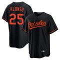 harde B.Orioles #25 Pete Alonso Player Black Home Game Stitched Jerseys