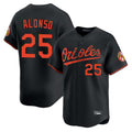 harde B.Orioles #25 Pete Alonso Player Black Limited Home Game Stitched Jerseys