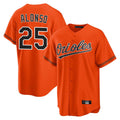 harde B.Orioles #25 Pete Alonso Player Orange Home Game Stitched Jerseys