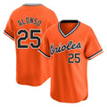 harde B.Orioles #25 Pete Alonso Player Orange T-shirt Limited Home Game Stitched Jerseys