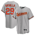 harde B.Orioles #29 Samuel Basallo Player Gray Home Game Stitched Jerseys