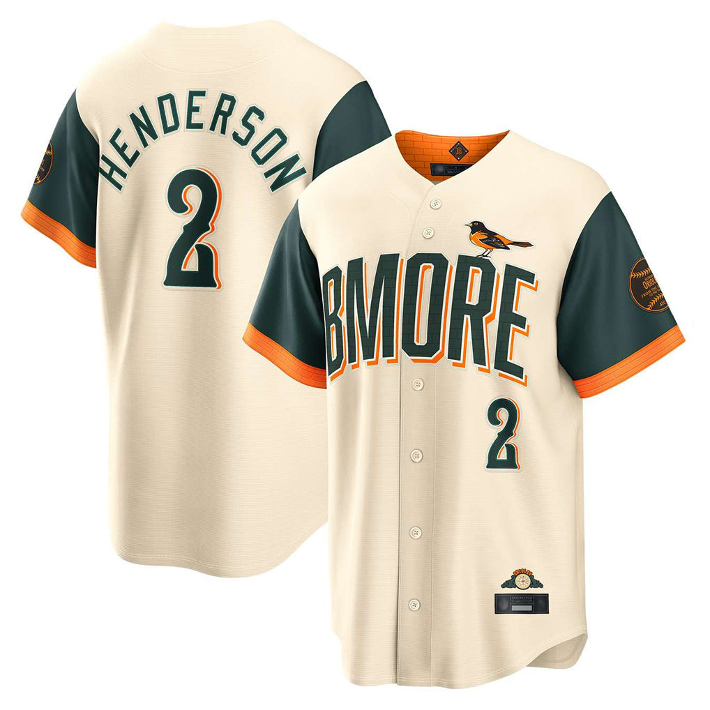 harde B.Orioles #2 Gunnar Henderson Player Cream 2026 City Connect Home Game Stitched Jerseys