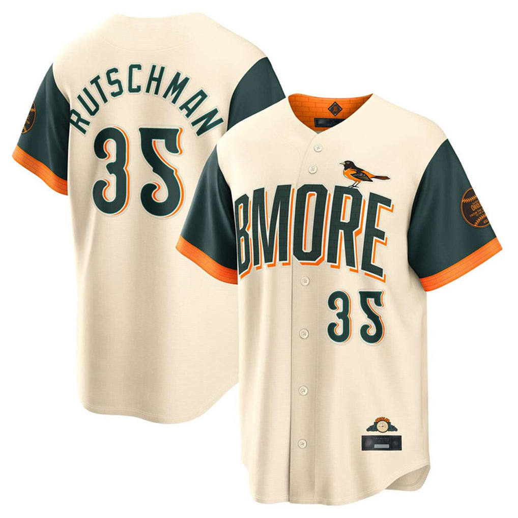 harde B.Orioles #35 Adley Rutschman Cream 2026 City Connect Home Game Stitched Jerseys