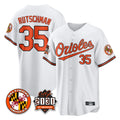 harde B.Orioles #35 Adley Rutschman White 30th Anniversary of 2131 Home Game Stitched Jerseys