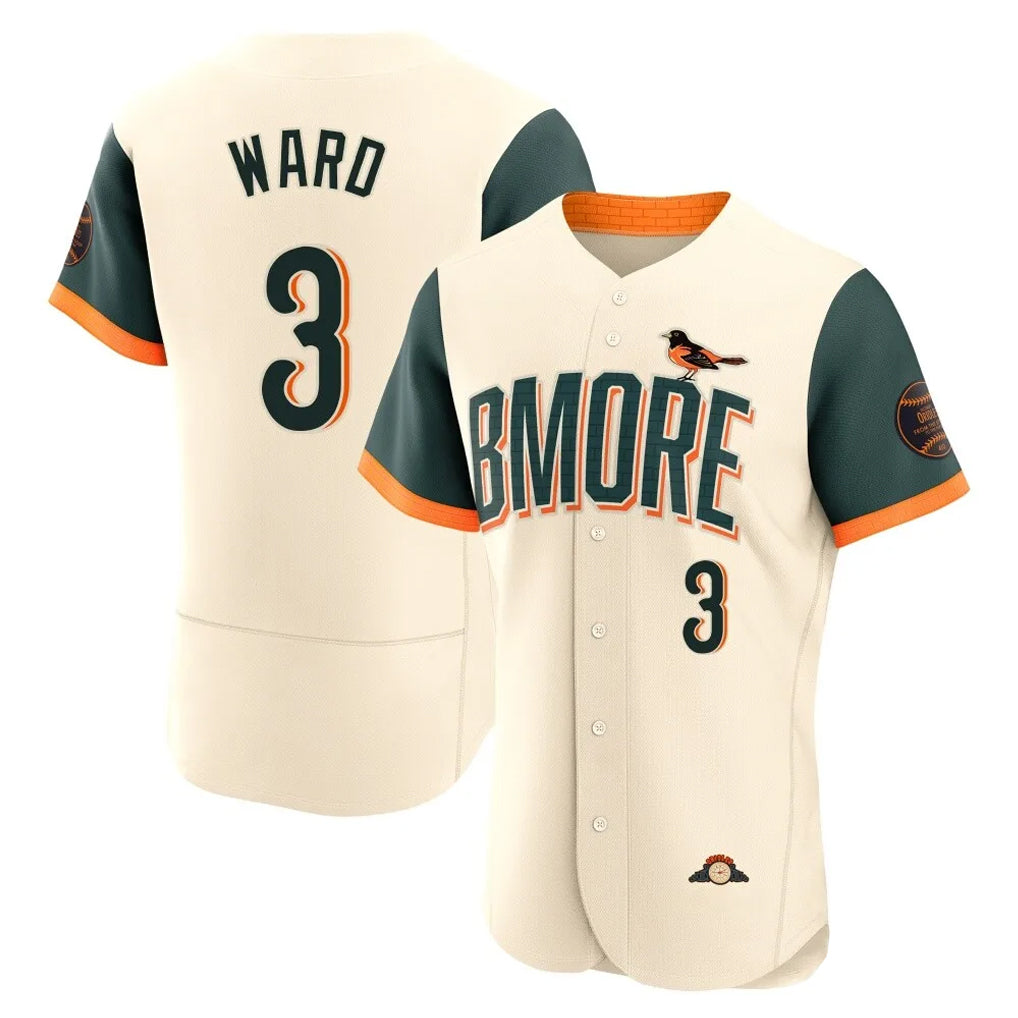 harde B.Orioles #3 Taylor Ward Player Cream 2026 City Connect Limited Elite Home Game Stitched Jerseys
