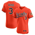 harde B.Orioles #3 Taylor Ward Player Orange Limited Elite Home Game Stitched Jerseys