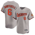 harde B.Orioles #6 Ryan Mountcastle Player Gray Limited Home Game Stitched Jerseys