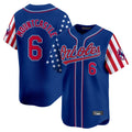 harde B.Orioles #6 Ryan Mountcastle Player Royal Independence Day Vapor Premier Limited Home Game Stitched Jerseys