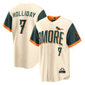 harde B.Orioles #7 Jackson Holliday Player Cream 2026 City Connect Home Game Stitched Jerseys