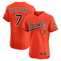 harde B.Orioles #7 Jackson Holliday Player Orange Limited Elite Home Game Stitched Jerseys