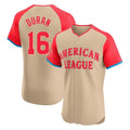 harde B.Red Sox #16 Jarren Duran Player Cream All-Star Short-Sleeved Limited Elite Home Game Stitched Jerseys