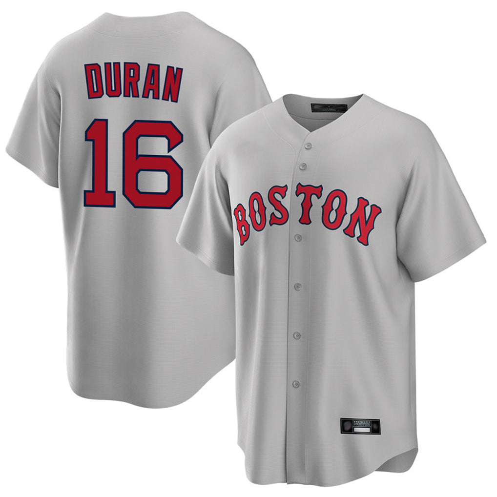 harde B.Red Sox #16 Jarren Duran Player Gray Road Home Game Stitched Jersey