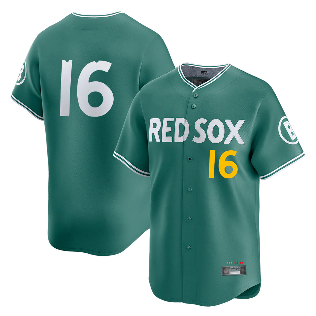 harde B.Red Sox #16 Jarren Duran Player Green City Connect Limited Home Game Stitched Jersey