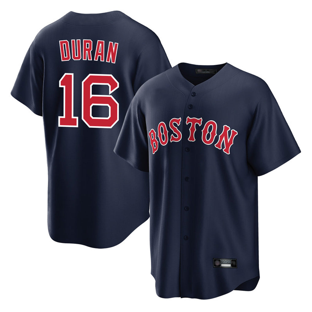 harde B.Red Sox #16 Jarren Duran Player Navy Home Game Stitched Jersey