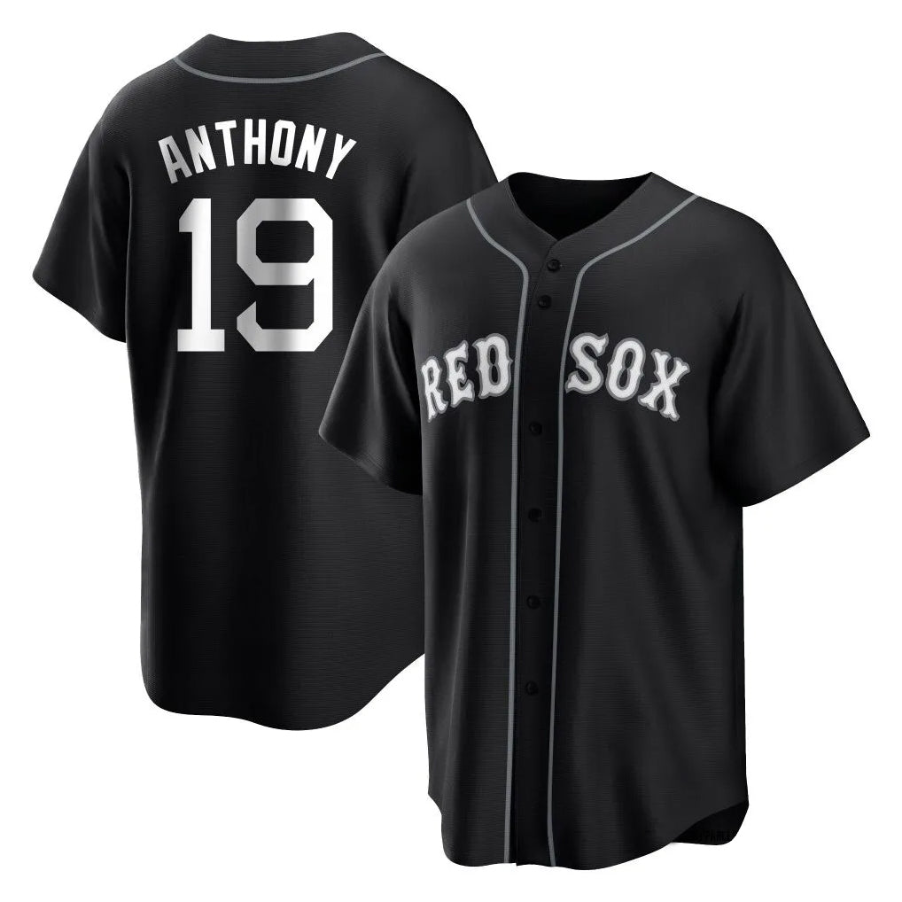 harde B.Red Sox #19 Roman Anthony Player Black Home Game Stitched Jerseys