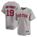 harde B.Red Sox #19 Roman Anthony Player Gray Road Limited Home Game Stitched Jerseys