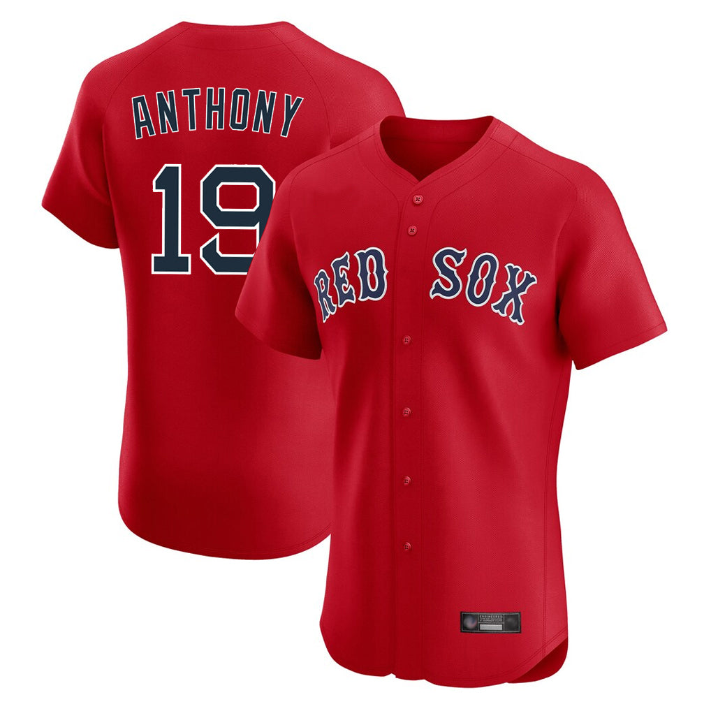 harde B.Red Sox #19 Roman Anthony Player Red Limited Elite Home Game Stitched Jerseys