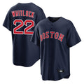 harde B.Red Sox #22 Garrett Whitlock Player Navy Home Game Stitched Jerseys