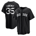 harde B.Red Sox #35 Garrett Crochet Player Black Home Game Stitched Jerseys