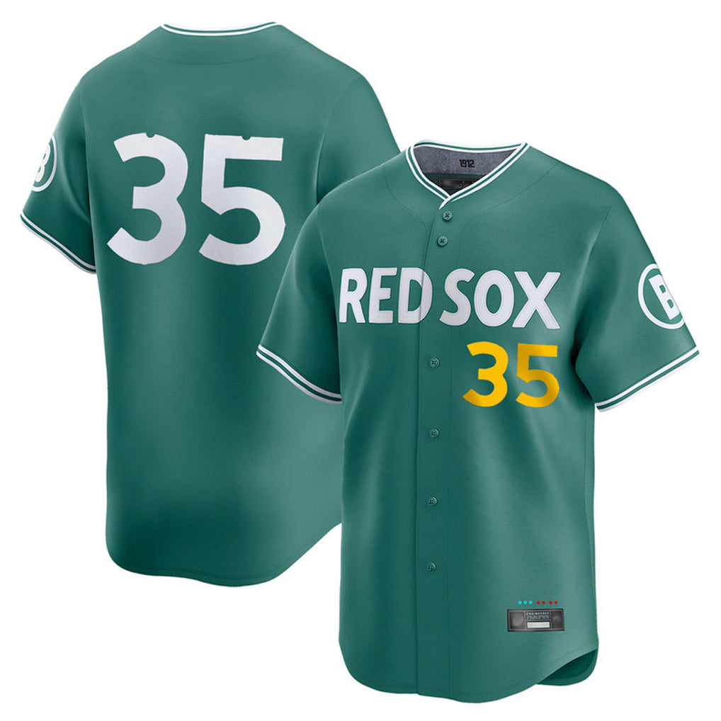 harde B.Red Sox #35 Garrett Crochet Player Green City Connect Limited Home Game Stitched Jerseys