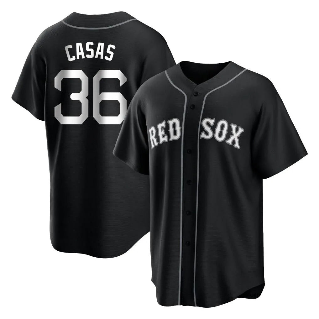 harde B.Red Sox #36 Triston Casas Player Black Home Game Stitched Jerseys