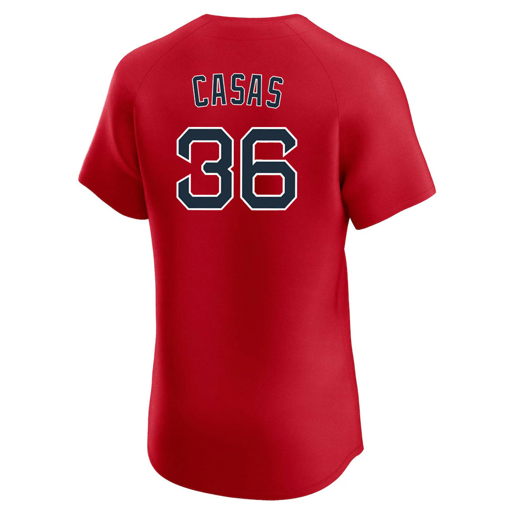 harde B.Red Sox #36 Triston Casas Player Red Limited Elite Home Game Stitched Jerseys