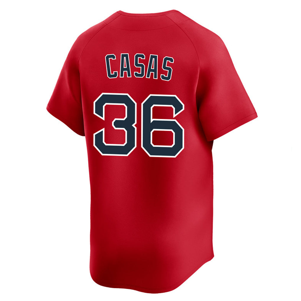 harde B.Red Sox #36 Triston Casas Player Red Limited Home Game Stitched Jerseys