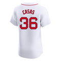 harde B.Red Sox #36 Triston Casas Player White Limited Elite Home Game Stitched Jerseys
