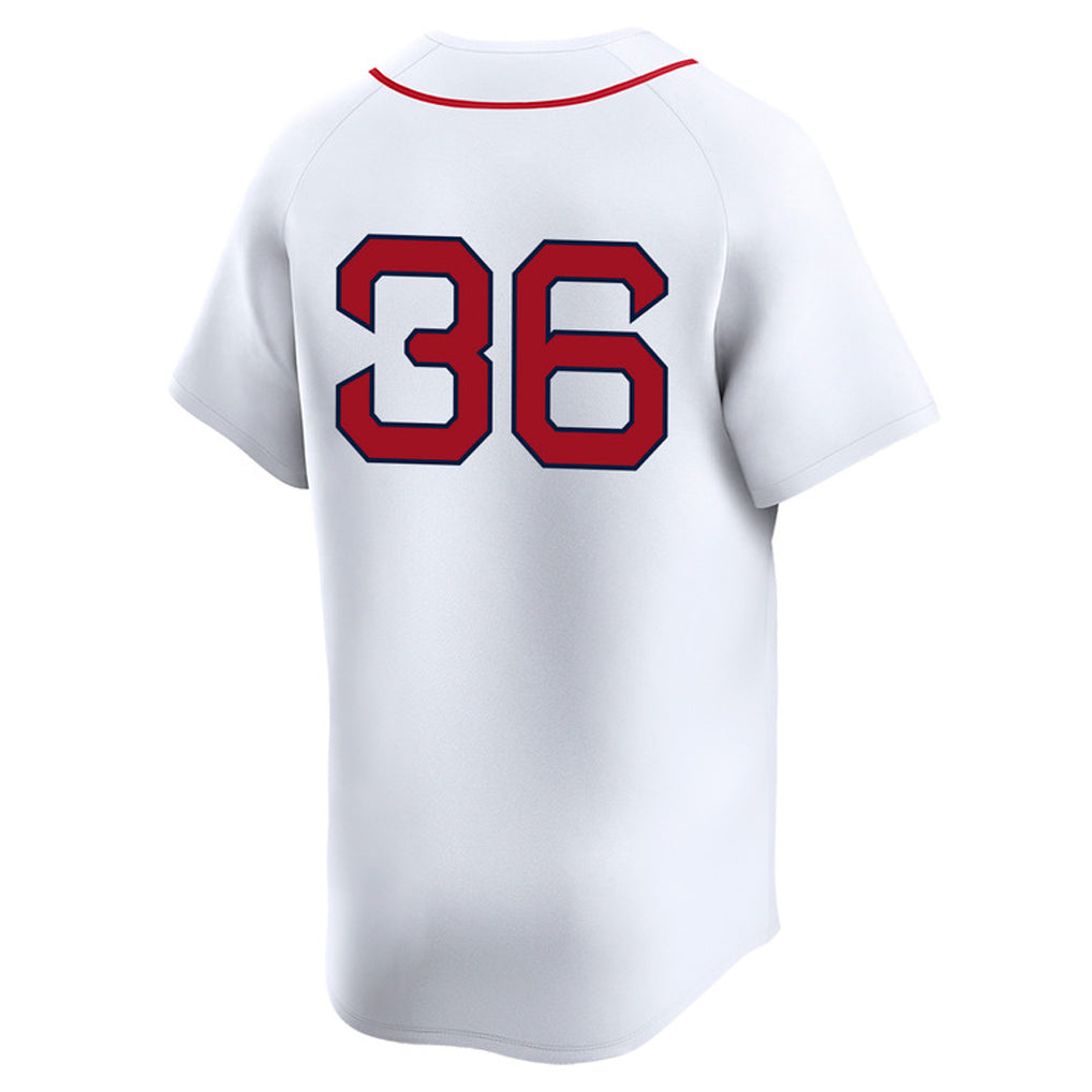 harde B.Red Sox #36 Triston Casas Player White Limited Home Game Stitched Jerseys