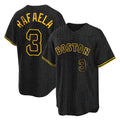 harde B.Red Sox #3 Ceddanne Rafaela Player Black Snake Skin City Home Game Stitched Jerseys