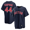 harde B.Red Sox #44 Aroldis Chapman Player Navy Home Game Stitched Jerseys