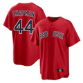 harde B.Red Sox #44 Aroldis Chapman Player Red Home Game Stitched Jerseys