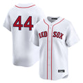 harde B.Red Sox #44 Aroldis Chapman Player White Limited Home Game Stitched Jerseys