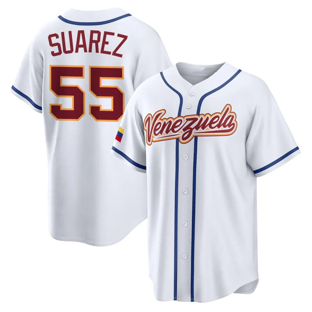 harde B.Red Sox #55 Ranger Su¡§¡érez Player White 2026 World Classic Limited Home Game Stitched Jerseys